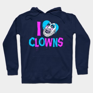 I Heart Clowns Hoodie